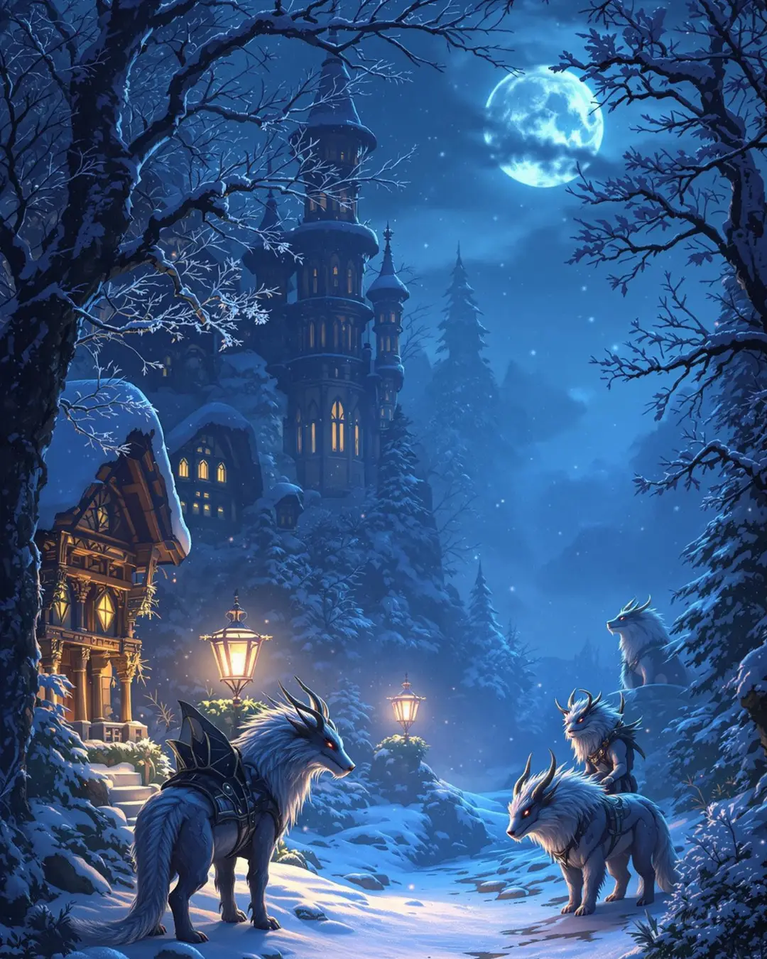 AI generated Fantasy Scenes