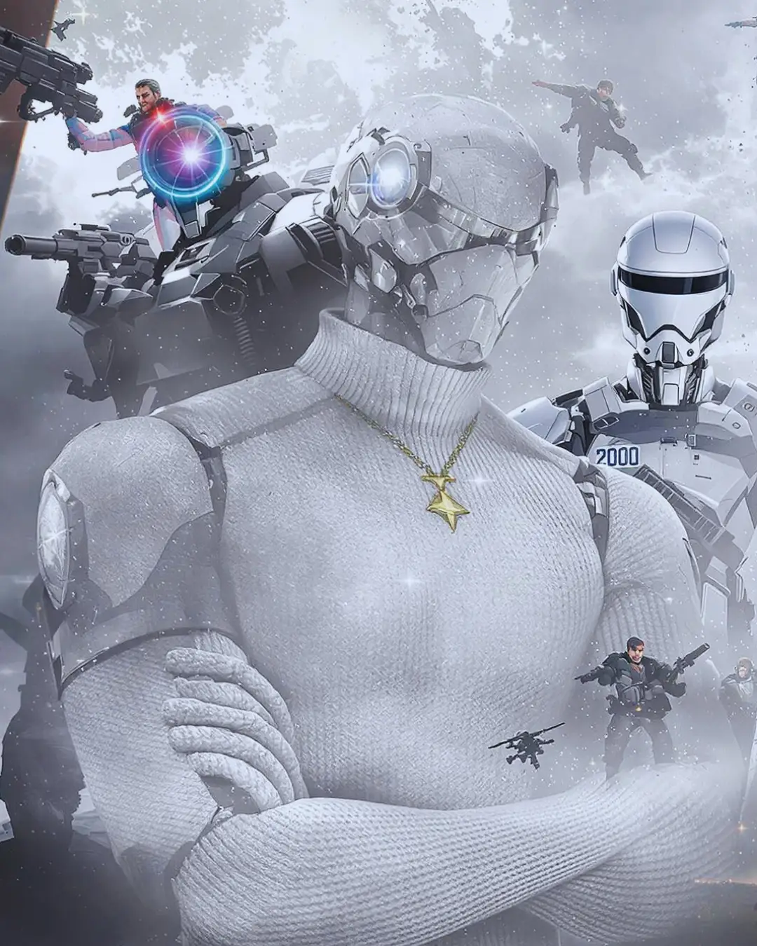 AI generated game posters