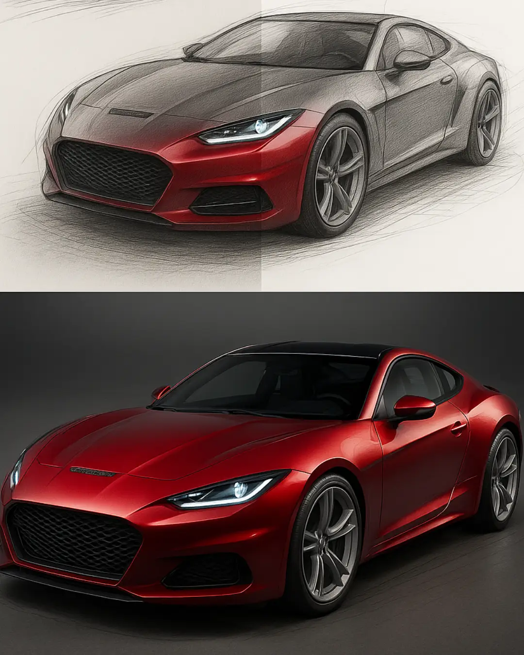 AI generated sketch to image