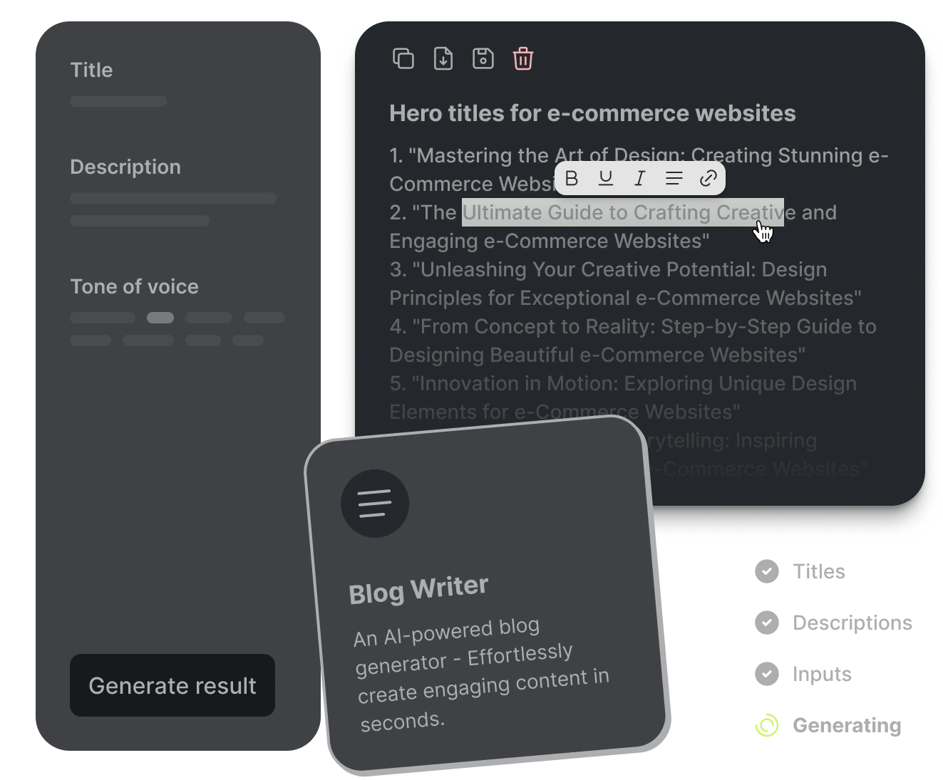PixicAI AI writer
